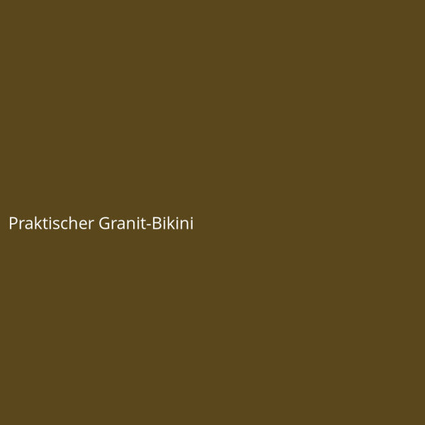 Praktischer Granit-Bikini