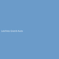 Leichtes Granit-Auto