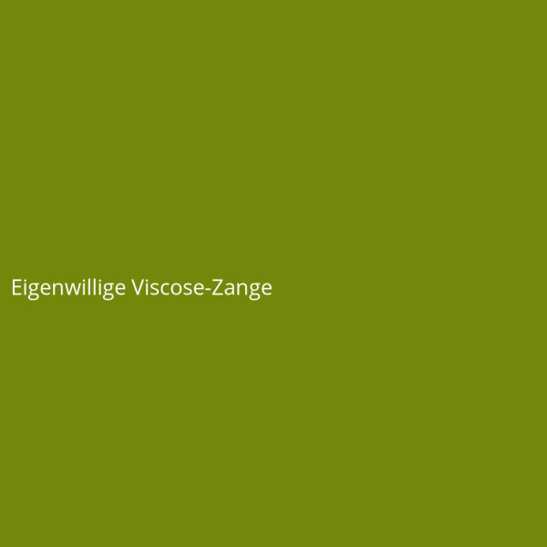 Eigenwillige Viscose-Zange