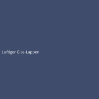 Luftiger Glas-Lappen
