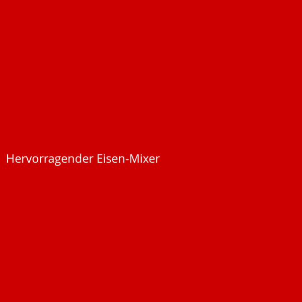 Hervorragender Eisen-Mixer