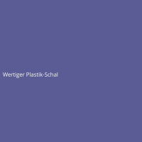Wertiger Plastik-Schal