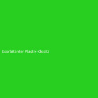 Exorbitanter Plastik-Klositz