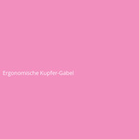 Ergonomische Kupfer-Gabel