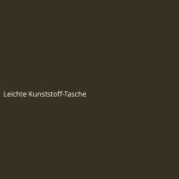 Leichte Kunststoff-Tasche