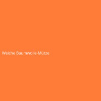 Weiche Baumwolle-M&uuml;tze