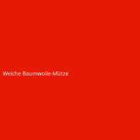 Weiche Baumwolle-M&uuml;tze