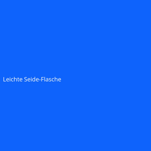 Leichte Seide-Flasche