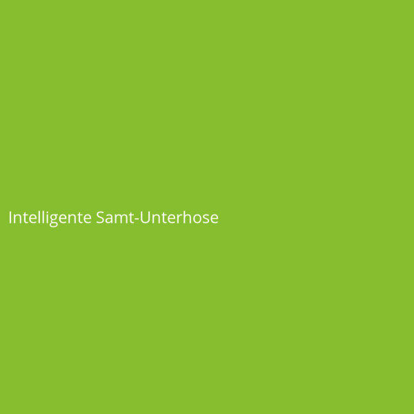 Intelligente Samt-Unterhose
