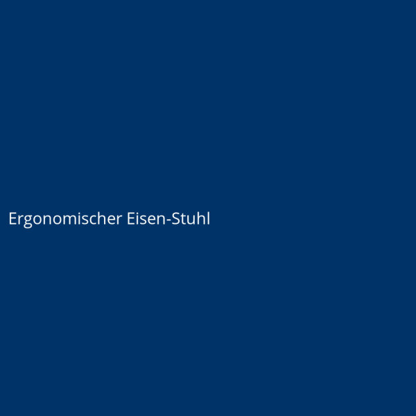 Ergonomischer Eisen-Stuhl