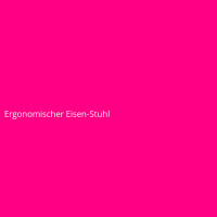 Ergonomischer Eisen-Stuhl