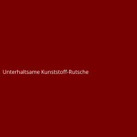 Unterhaltsame Kunststoff-Rutsche