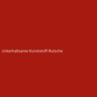 Unterhaltsame Kunststoff-Rutsche